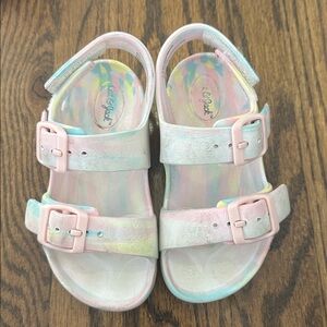 Pastel Buckle Sandals